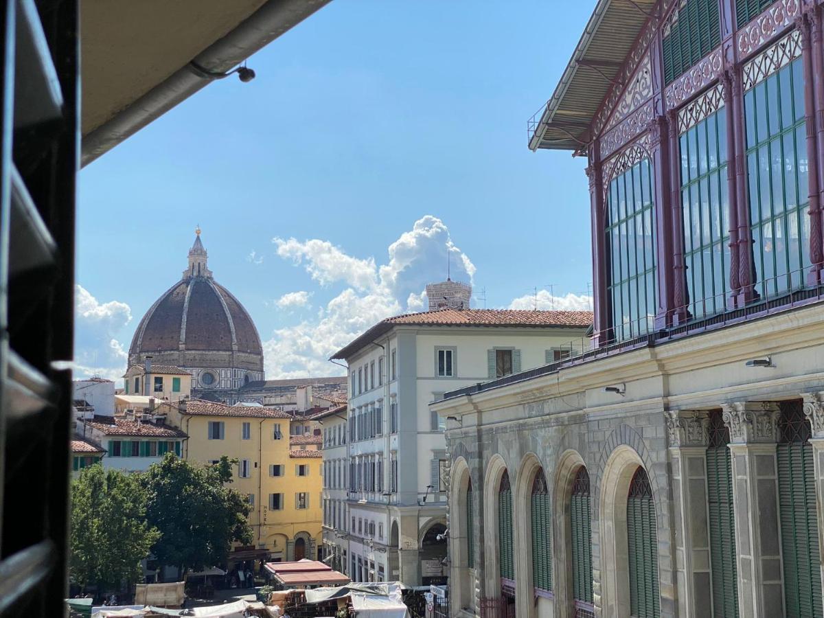 Overlooking'S Duomo Apartment In Mercato Centrale Florenz Exterior foto